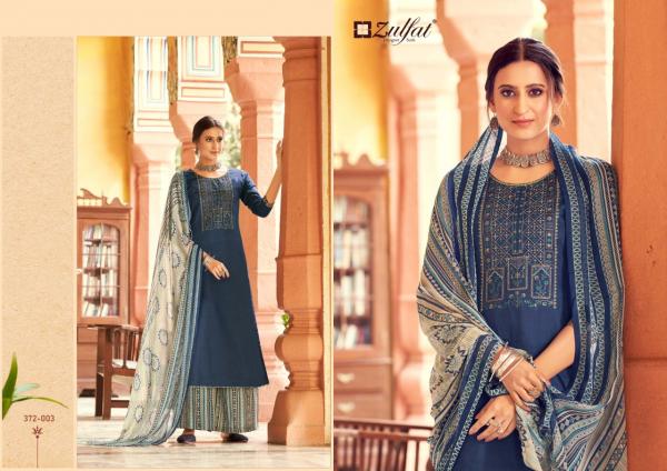 Zulfat Simran 2 Beautiful Cotton Embroidery Salwar